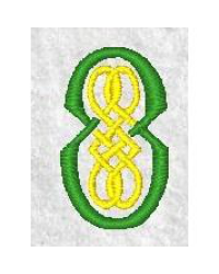 Celtic Alphabet O