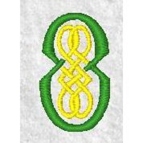 Celtic Alphabet O