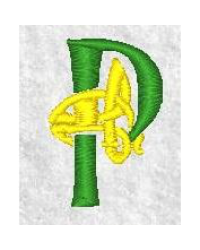 Celtic Alphabet P