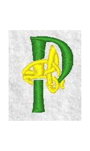 Celtic Alphabet P