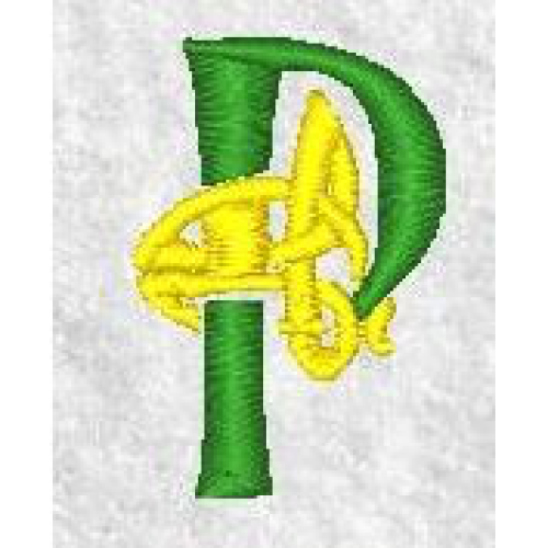 Celtic Alphabet P