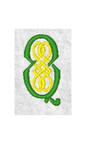 Celtic Alphabet Q