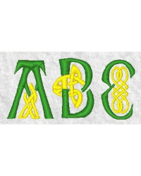 Celtic Alphabet Set