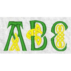 Celtic Alphabet Set