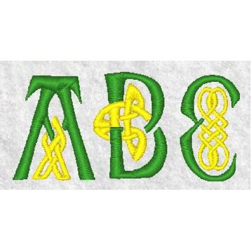Celtic Alphabet Set