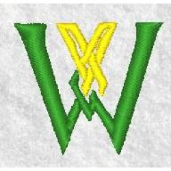 Celtic Alphabet W