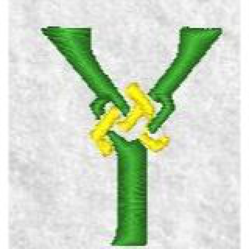 Celtic Alphabet Y
