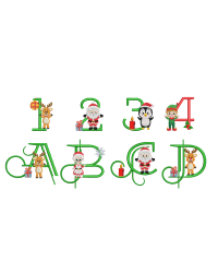Christmas 2022 Alphabet Set