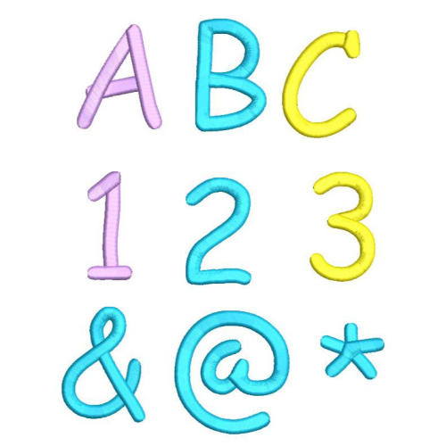 Comic Font Set