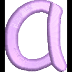 Comic Lower Case A