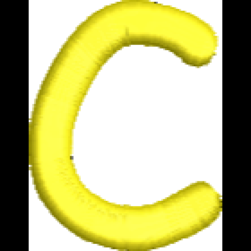 Comic Lower Case C