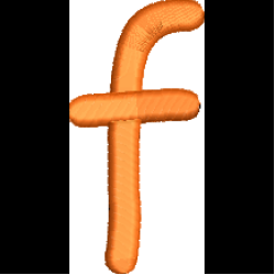 Comic Lower Case F