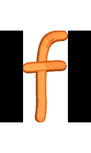 Comic Lower Case F