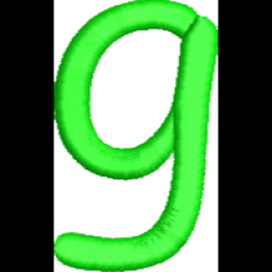Comic Lower Case G