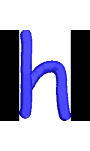 Comic Lower Case H
