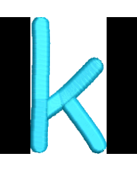 Comic Lower Case K