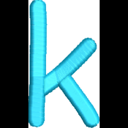 Comic Lower Case K