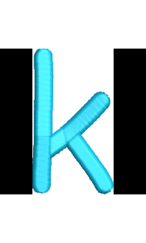 Comic Lower Case K