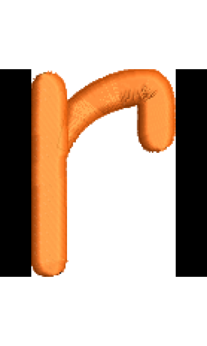 Comic Lower Case R
