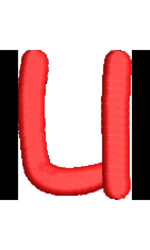 Comic Lower Case U
