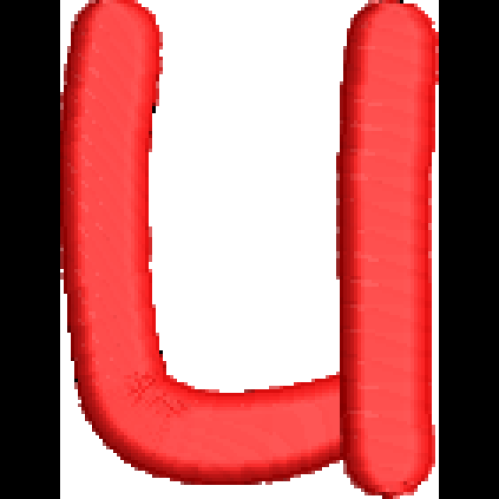 Comic Lower Case U