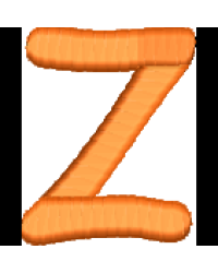 Comic Lower Case Z