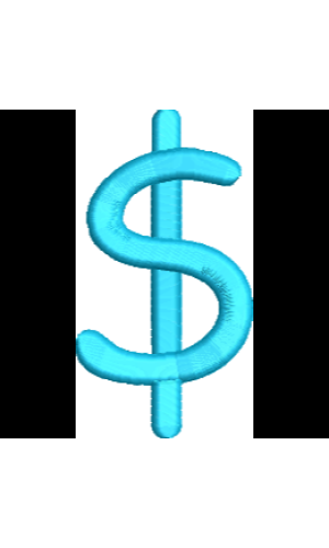 Comic Symbol Dollar