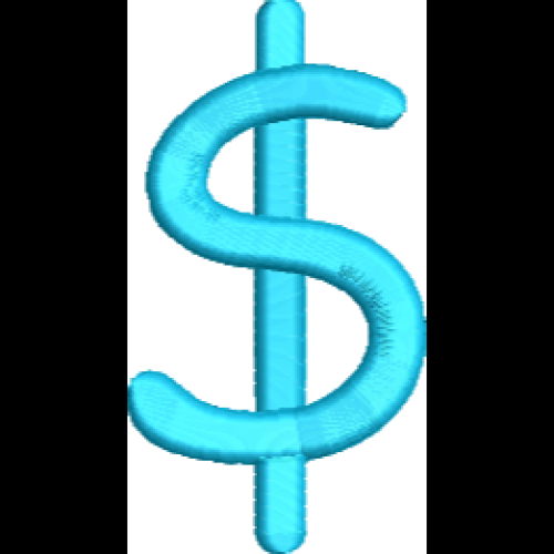 Comic Symbol Dollar