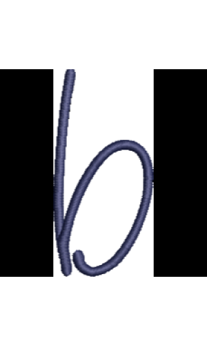 Curly Lower Case B