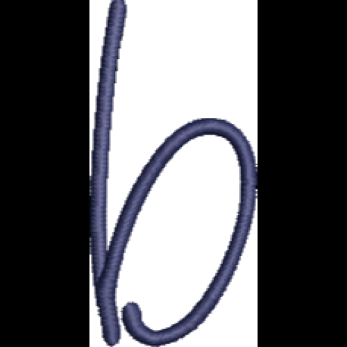 Curly Lower Case B