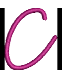 Curly Lower Case C