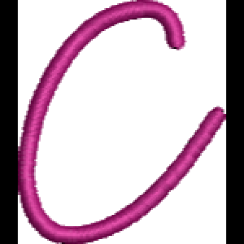 Curly Lower Case C