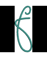 Curly Lower Case F