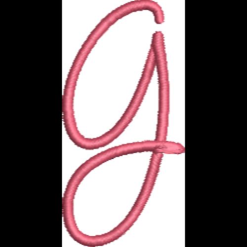 Curly Lower Case G