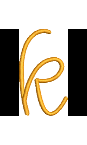 Curly Lower Case K