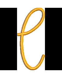 Curly Lower Case L