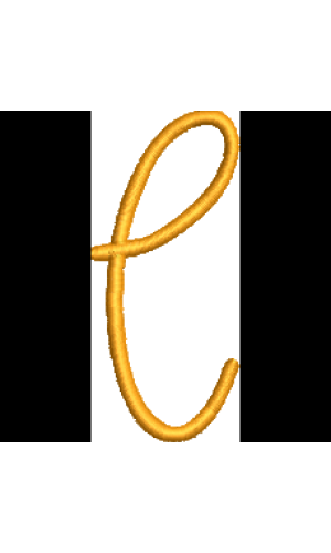 Curly Lower Case L