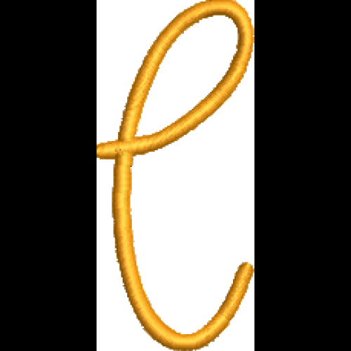 Curly Lower Case L