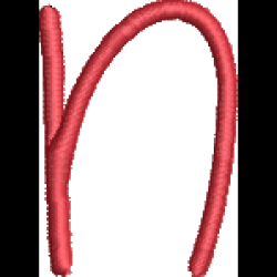 Curly Lower Case N