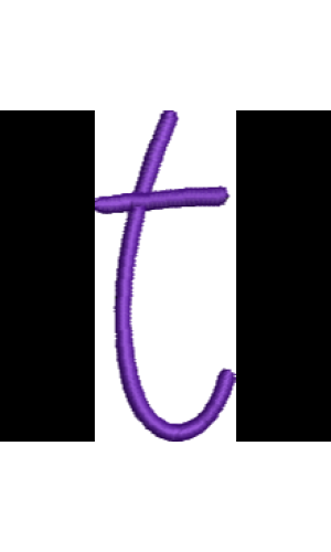 Curly Lower Case T