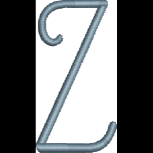 Curly Lower Case Z