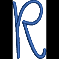 Curly R