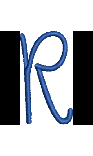 Curly R