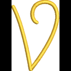 Curly V