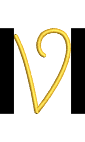 Curly V
