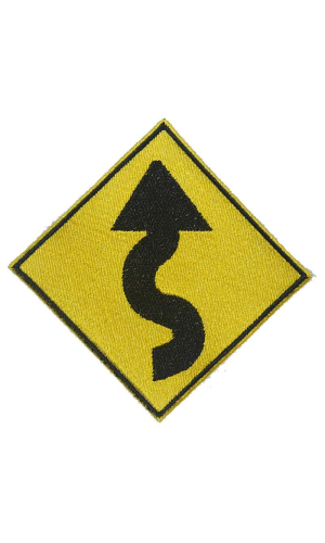 Curves Ahead Road Sign