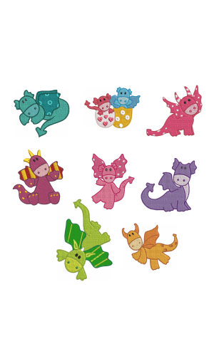 Cute Dragon Set