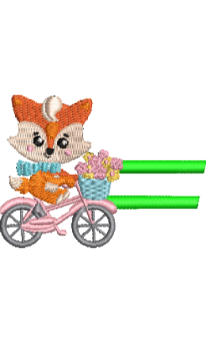 Symbole bestioles à vélo égal 1a