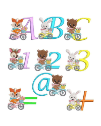 Cycle Critters Alpha Set
