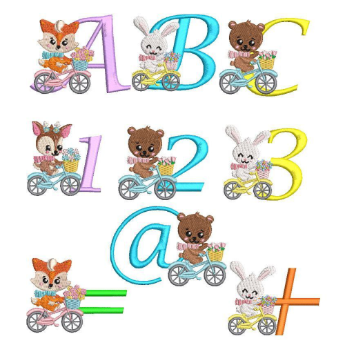 Cycle Critters Alpha Set